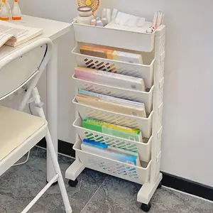 Document and office organization, used for storing folders, tidying up the office, transparent desktop supplies, storage boxes, storage bags, durable PP material, large capacity student storage supplies, Files Organizer