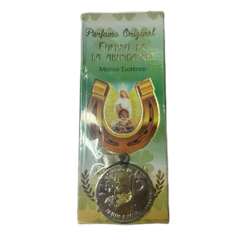 Perfume Místico Esotérico con Medalla | Fragancia y Energía Personal