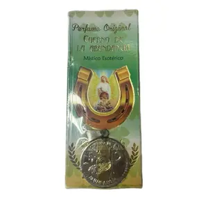 Perfume Místico Esotérico con Medalla | Fragancia y Energía Personal