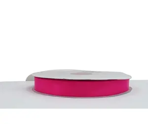 1 inch Hot pink Satin Ribbon Double-face 100 Yds