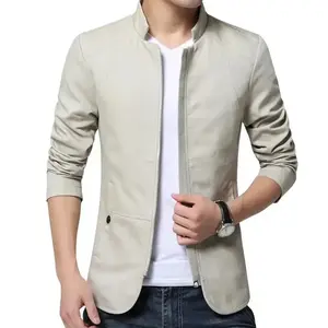 Autumn New Products Business Blazer Men Jackets Casual Fashion Mens Suit New Cotton Coats Slim Fit Windbreaker Jacket Man Tops Male