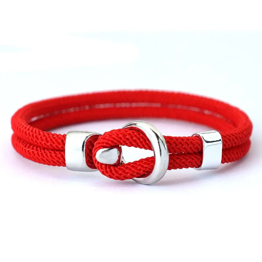 Noter Fashion Mens Rope Bracelet Double Layer Thread Nautical Braslet Festival Accessories For Him Pulseras Para Hombre Joias