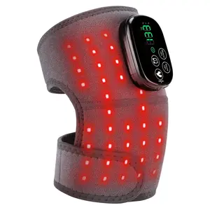 Smart Heating Massage Knee Pad, USB Rechargeable Vibration Knee Massager, Personal Care Appliances for Home & Travel