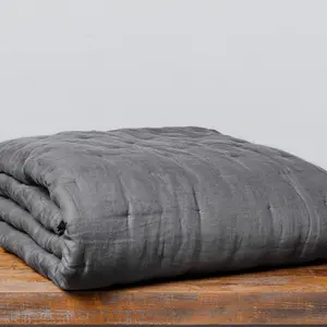 Linen Quilted Blanket