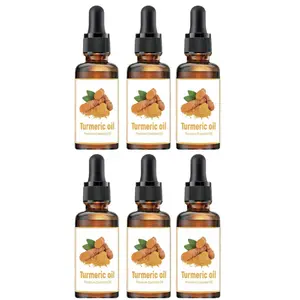 Natural Turmeric Facial Oil,30ml/bottle Moisturizing Facial Oil, Daily Skincare Hydrating Set for Women & Men, Skin Cosmetic Care Kit for All Skin Types, Body Oils, Body Oil Moisture