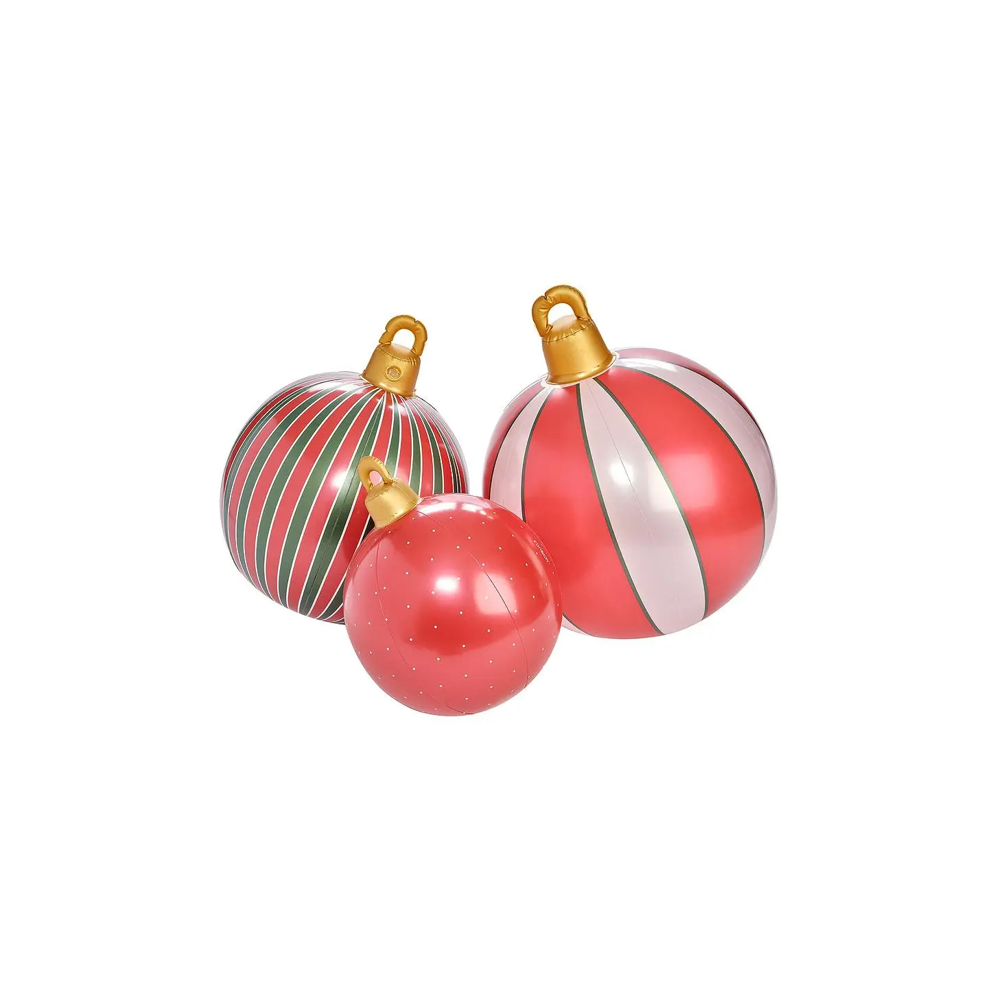 FUNBOY 3 Pack Classic Light-up Inflatable Ornament Set