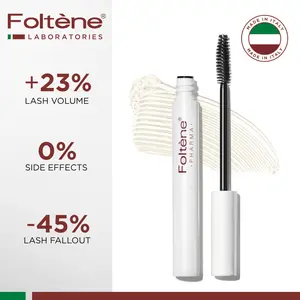 Foltene Eyelash & Eyebrow Growth Serum - Clinical proven lash growth with 0 side effects, Made in Italy since 1963, Prostaglandin Free Lashmascara
