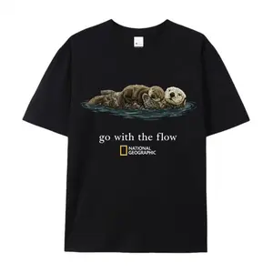 National Geographic "Go with the Flow" Unisex T-Shirt, Gift