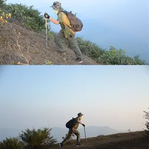 sports Outdoor Defense Tactical Stick Alpenstock Hiking Camping Equipment Multifunctional Walking Stick
