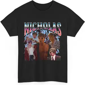 Nicholas Chavez Monsters Tee Shirt Black Unisex Size S-5XL G0108