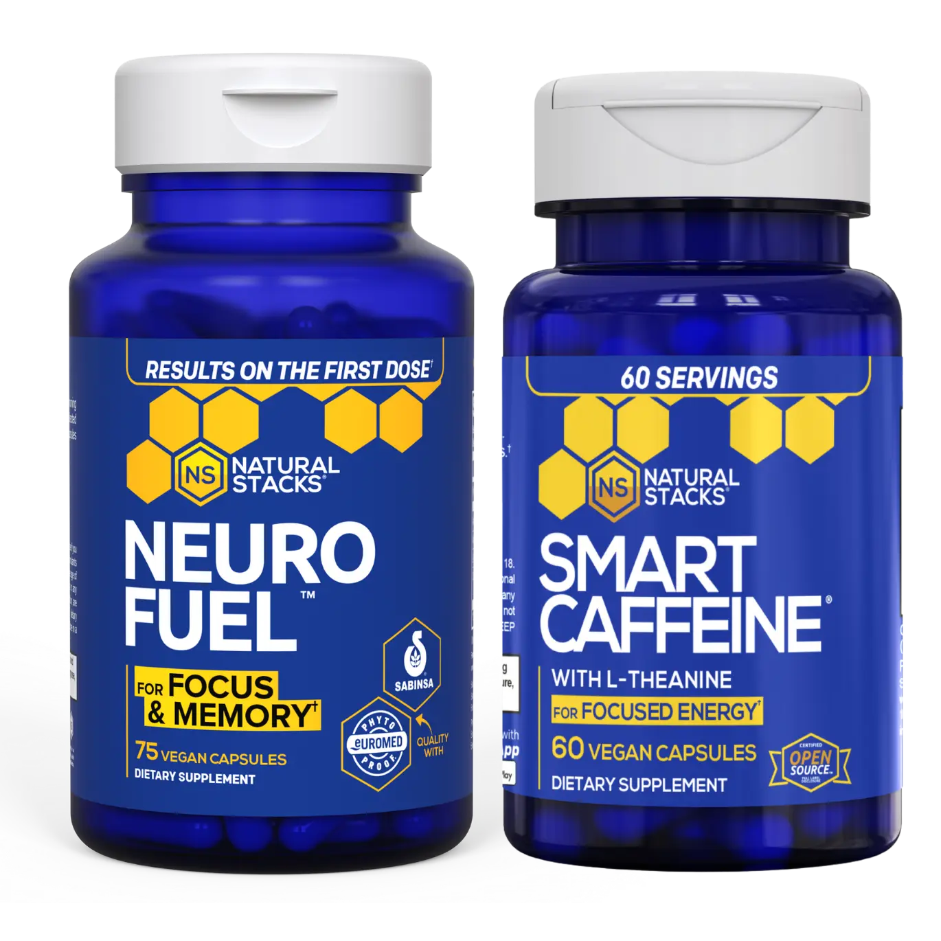NEUROFUEL Nootropic + Smart Caffeine Stack - Supports deep focus, concentration and energy all-in-one.*