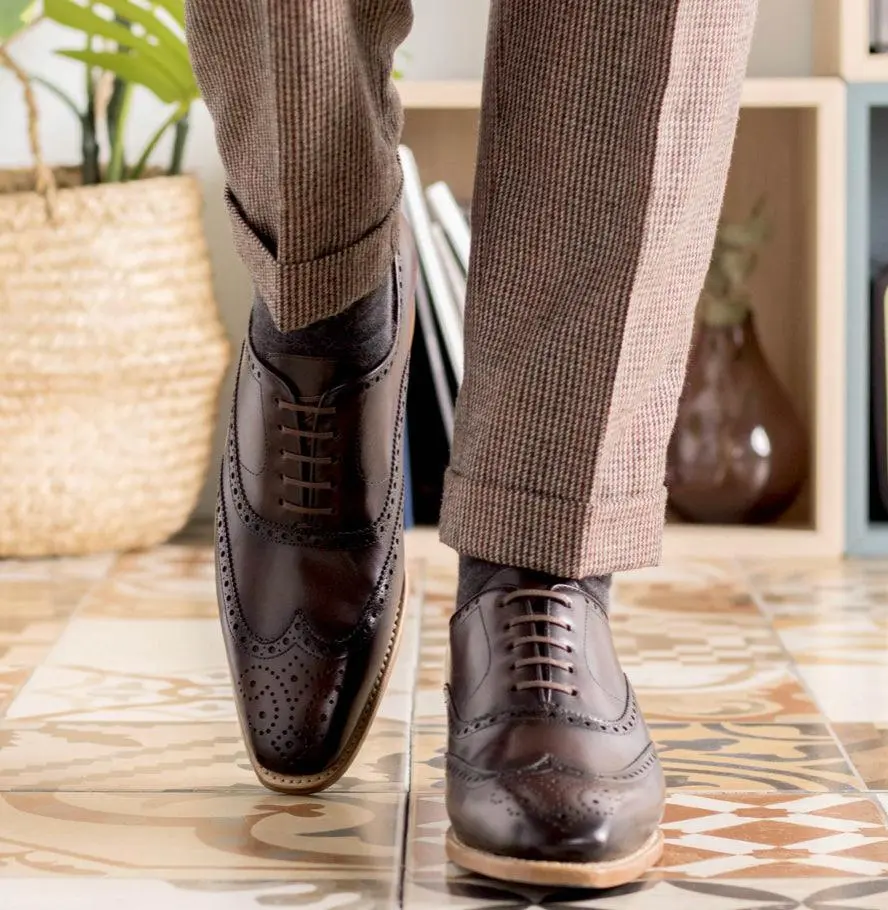 Burgundy Full Brogue
