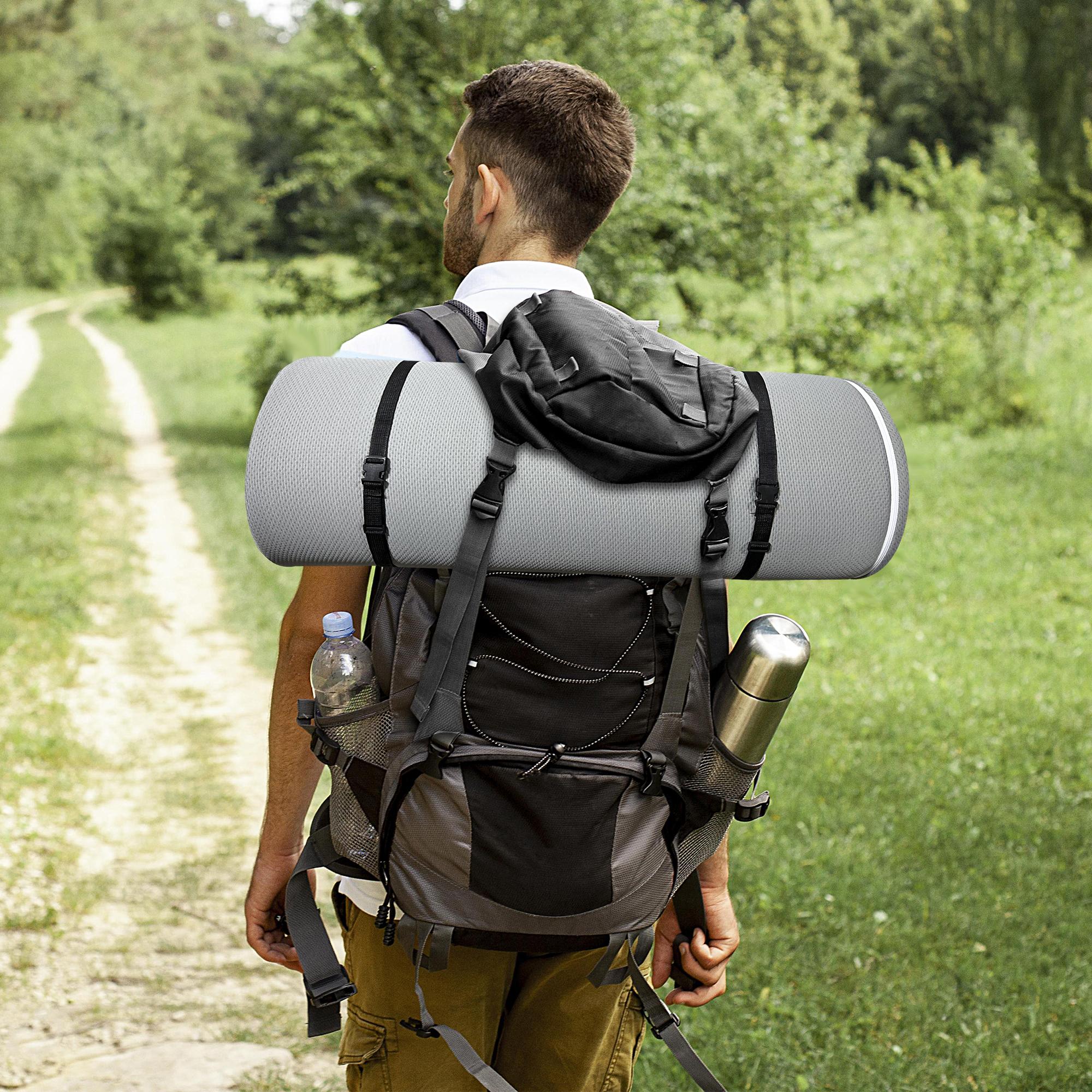 SAVEYOUR Thick 3" Memory Foam Camping Mattress Portable Waterproof CertiPUR-US Certified for RV Bunk Beds Guest Beds & Dorm Rooms