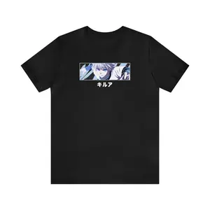 Hunter x Hunter Killua Zoldyck Anime T-Shirt, Hunter x Hunter Anime Merch, HxH Anime Shirt, Killua Shirt, Great Anime Gift For Him or Her