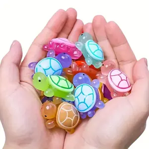 25pcs Glow-in-the-Dark 3D Turtle Blind Bags - Unique Surprise Design for DIY Crafts & Party Favors