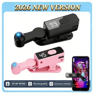 2026 Rechargeable Automatic Clicker for Smartphone with Built in Battery 99 Speed Settings Smart Trigger for Gaming Apps Shopping Rewards and Live Streaming Likes Black