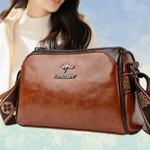 Crossbody Bags For Women Shoulder with Adjustable Wide  Strap,Large Capacity Handbag,PU Leather Handbags Trendy Purse