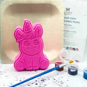 Paint Your Own Bath Bomb Kit | Unicorn