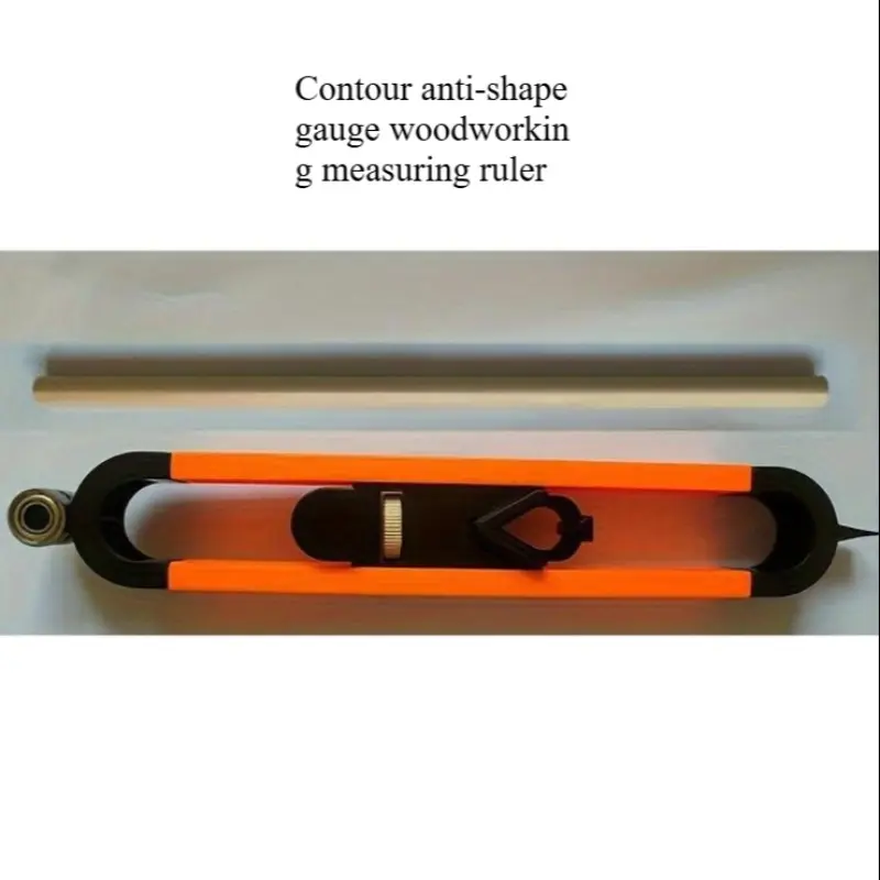 Multifunctional Contour Gauge & Marking Tool Set, Lightweight Plastic Design, Ideal for Woodworking, Tile, Glass, Durable Construction, Woodworking Ruler