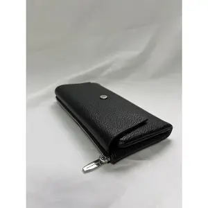 2026 New Women's Tri-Fold Long Wallet with Pebbled Texture – Vintage-Inspired Vegan Leather Wallet with 10+ Card Slots, Zippered Coin Pocket| Slim Organizer for Everyday Carry, Travel & Gift