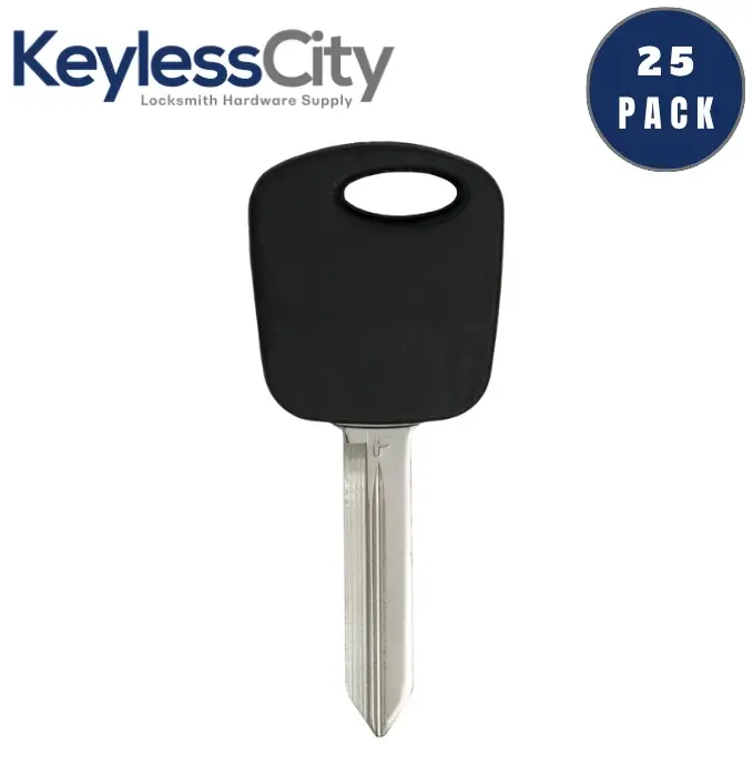 25 X H74 / H86 Ford Mazda Lincoln Transponder Key (4D60 Chip) (AFTERMARKET) (BUNDLE OF 25)