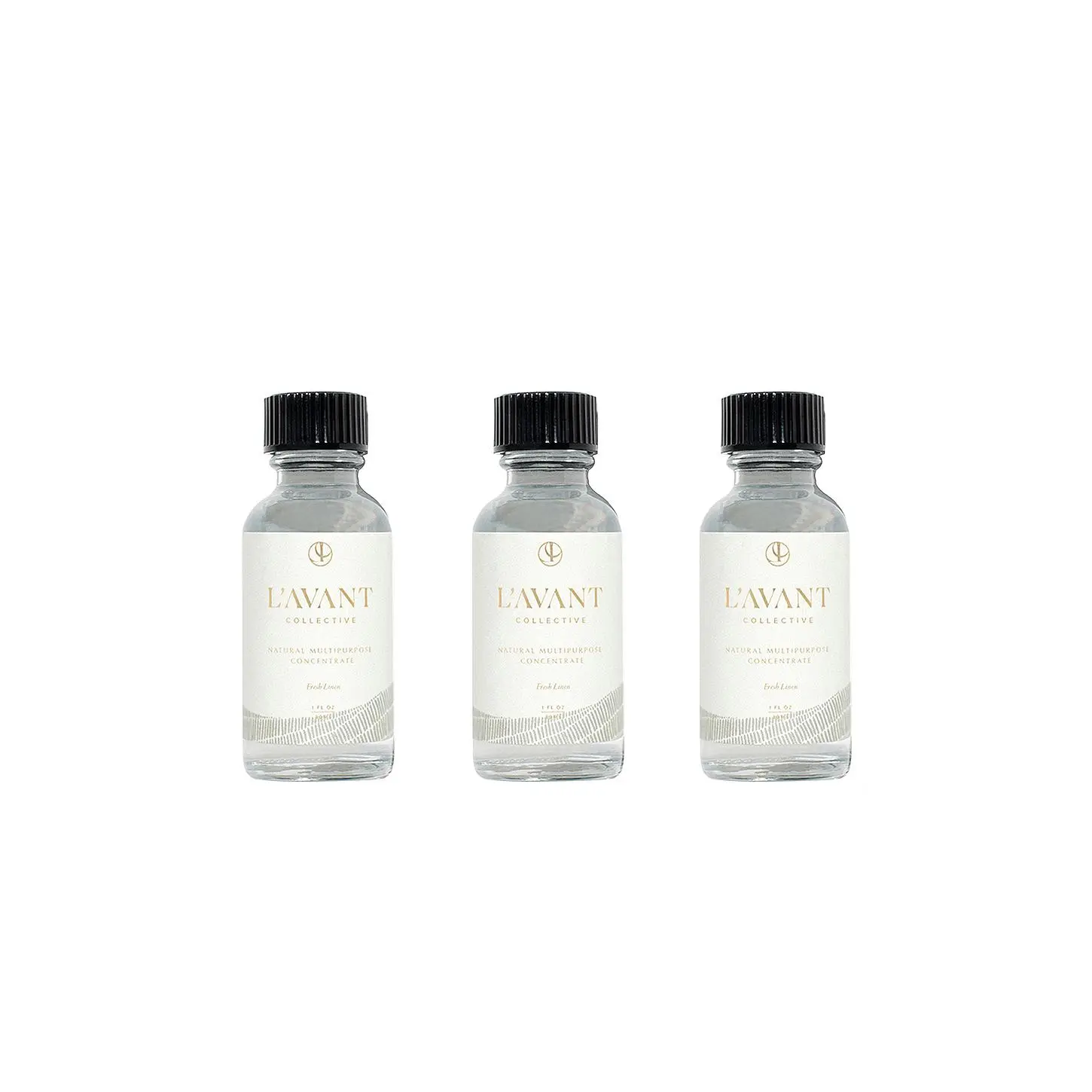 L'AVANT Collective Multipurpose Cleaner Refill Pack Of 3 in Fresh Linen