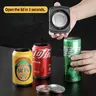 Aluminum Can Opener, Can Top Remover, Cover Plate Remover, Beer & Soft Edge Soda Can Opener, Handheld Safe Manual Can Opener, Suitable for 8-19 Oz Aluminum Soft Edge Cans, Home & Bar Tool (Black)