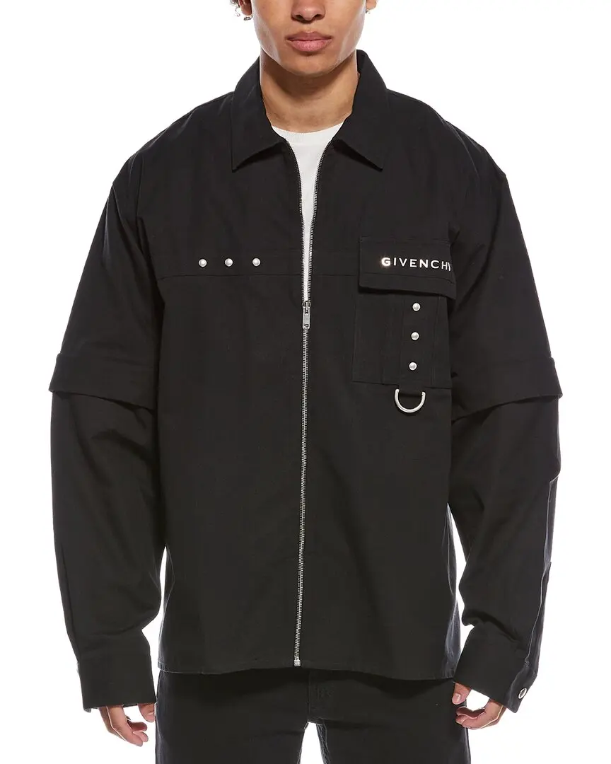 Givenchy Signature Zip Overshirt