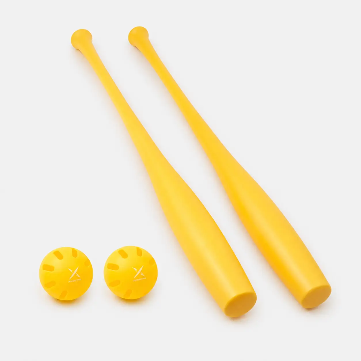 2 Torpedo Plastic Baseball Bat Set for Backyard Game - 32 in / 9 oz
