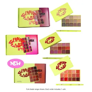 [Made by Mitchell] Cupid Cases Lip Palette | 15-Pan Cream Matte Lipstick Palette for Pro-Level Lip Combos