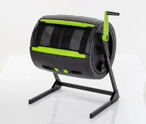 212 MAIN Rsi-Maze 2-Stage Compost Tumbler - 65gal Open Bottom Patent-Pending UV-Plastic Bin Set