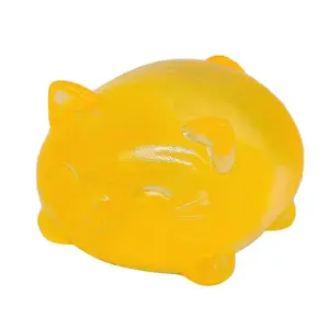 1Pc Mini Cute Cat Maltose Decompression Toy Non Stick Odorless Non-toxic Fun Toy Pressure Relief Tool For Adults and Students