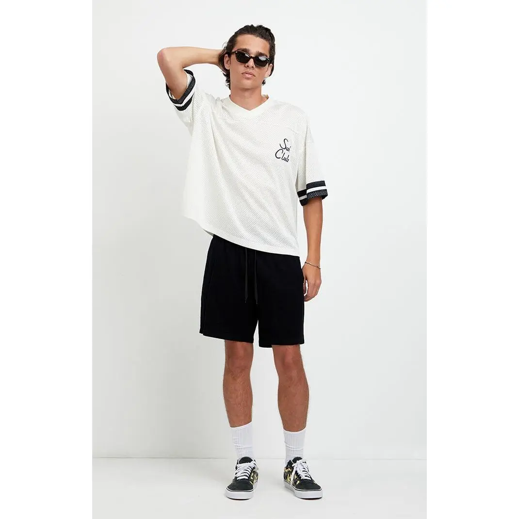 Pacsun Men's Black Linen Shorts