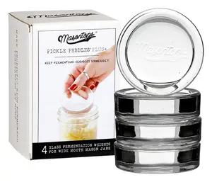 Pickle Pebble Fermentation Weight-Wide Mouth-single Pickle Pebble Fermentation Weight-Wide Mouth-single