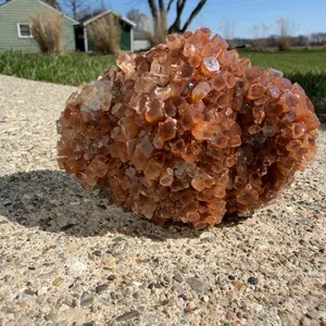 ORANGE ARAGONITE CLUSTER – PURE EARTH ENERGY