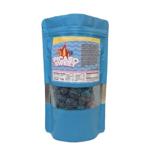 Picasso Sweet Blue Raspberry Gushers 6oz None Sour Snack Sweet and Amazing Flavor Convenient On-the-Go Treats