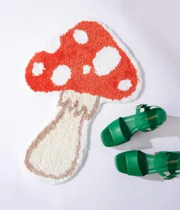 Toadstool Mushroom Shag Mat