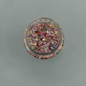 Jubilee | Bubble & Hologram Exclusive Mix | Chunky Glitter | 2oz by Weight | Heat Safe 320°F Solvent Resistant