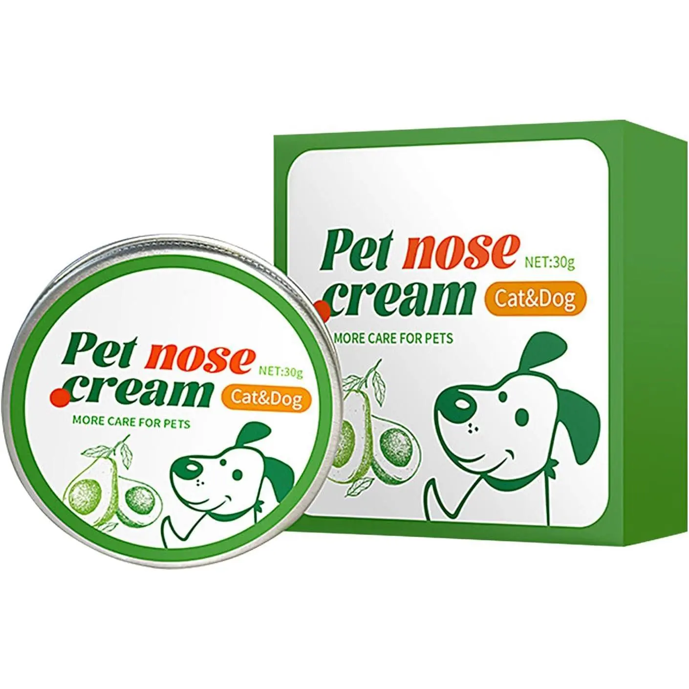 Natural Snout Soother Stick | Plant-Based Balm for Dry Cracked Dog Nose & Paws