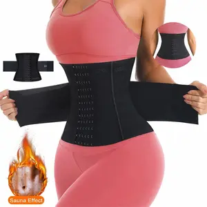 Women's Sports Waist Trainer Belt, Waist Trimmer, Corset Waist Trainer Belt, Sweat Belt, Ab Toning Belt for Men & Women