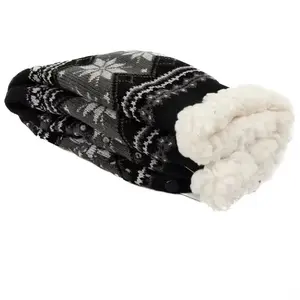 Winter Socks Mens Fluffy Warm Short Plus Velvet Soft Thermal Non Slip Floor Fuzzy Sock Male Thickened