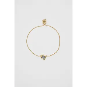 Texas Druzy Bracelet in Silver