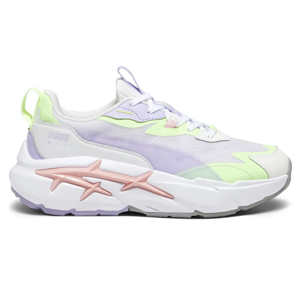 PUMA Womens Spina Nitro Lace Up Sneakers Shoes Casual - Purple PUMA Womens Spina Nitro Lace Up Sneakers Shoes Casual - Purple