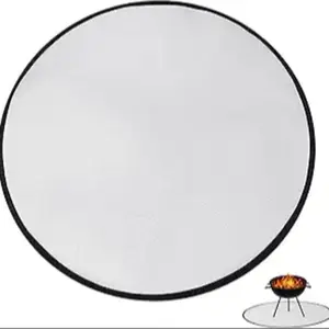 Camping fireproof MATS, camping fireproof cloth, flame-retardant, high-temperature resistant, heat insulation, barbecue MATS, fire blankets