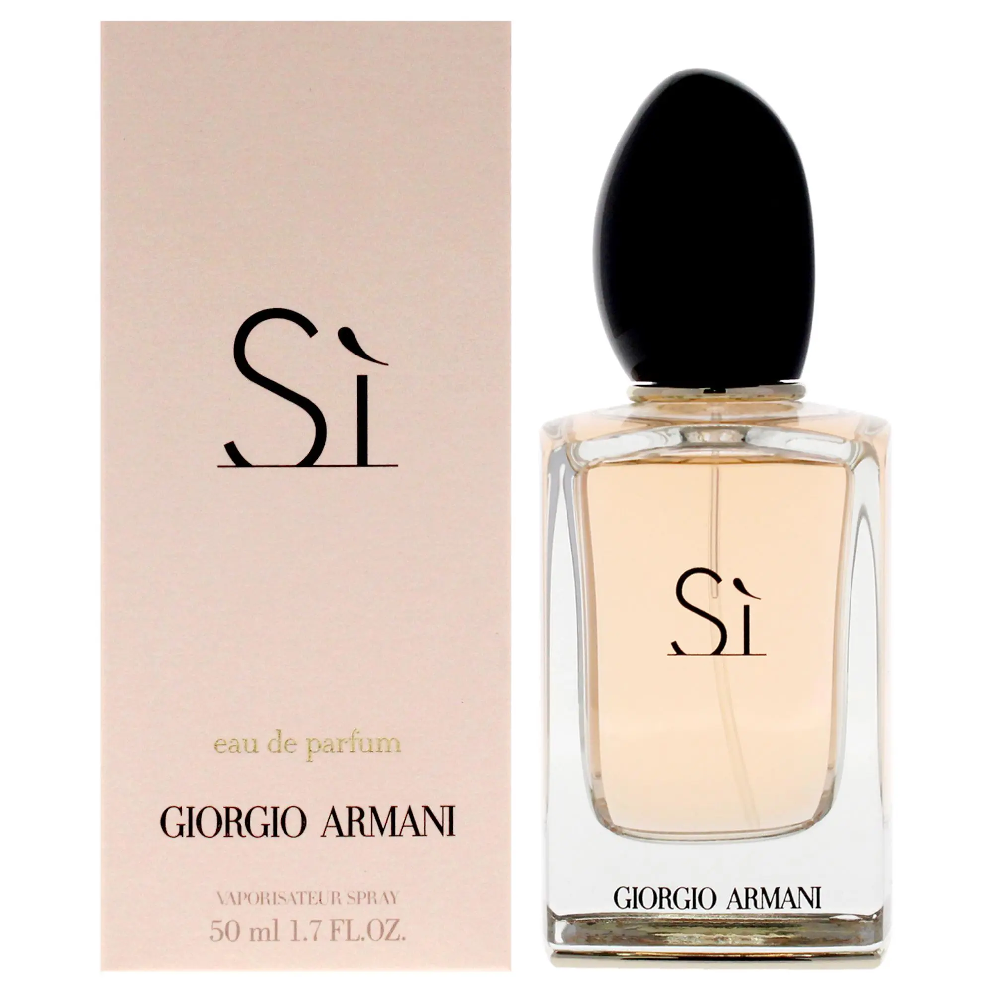 Giorgio Armani Si Eau de Parfum Spray for Women - Classic, Elegant Fragrance, Versatile for Daily & Everyday Wear, 1.7 fl oz Compact EDP Bottle