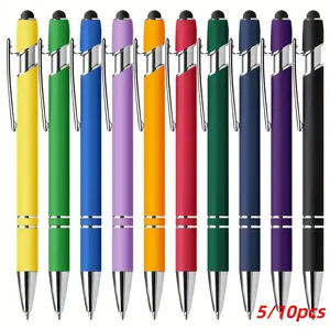 10/5-Pack Premium Stylus Ballpoint Pens-Smooth Writing & Precision Touchscreen Control, Executive Design Ideal for Journaling, Note-Taking & Gifting, Digital Pen, Portable, Tablet Pen, Tablet Styluses (available in multiple colors/ styles)