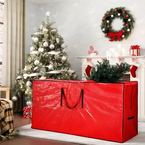 Christmas Tree Storage Case Bags With Handles,Fits Up To 7.5/9 Ft Artificial Trees Zippered Bag Protects Against Dust, Insects And Moisture