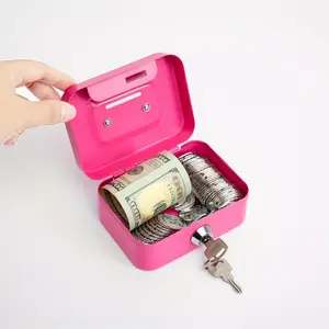 Handheld piggy bank, key payment storage box, password money box, storage box, coin collection and change deposit box, Cash Saving Box