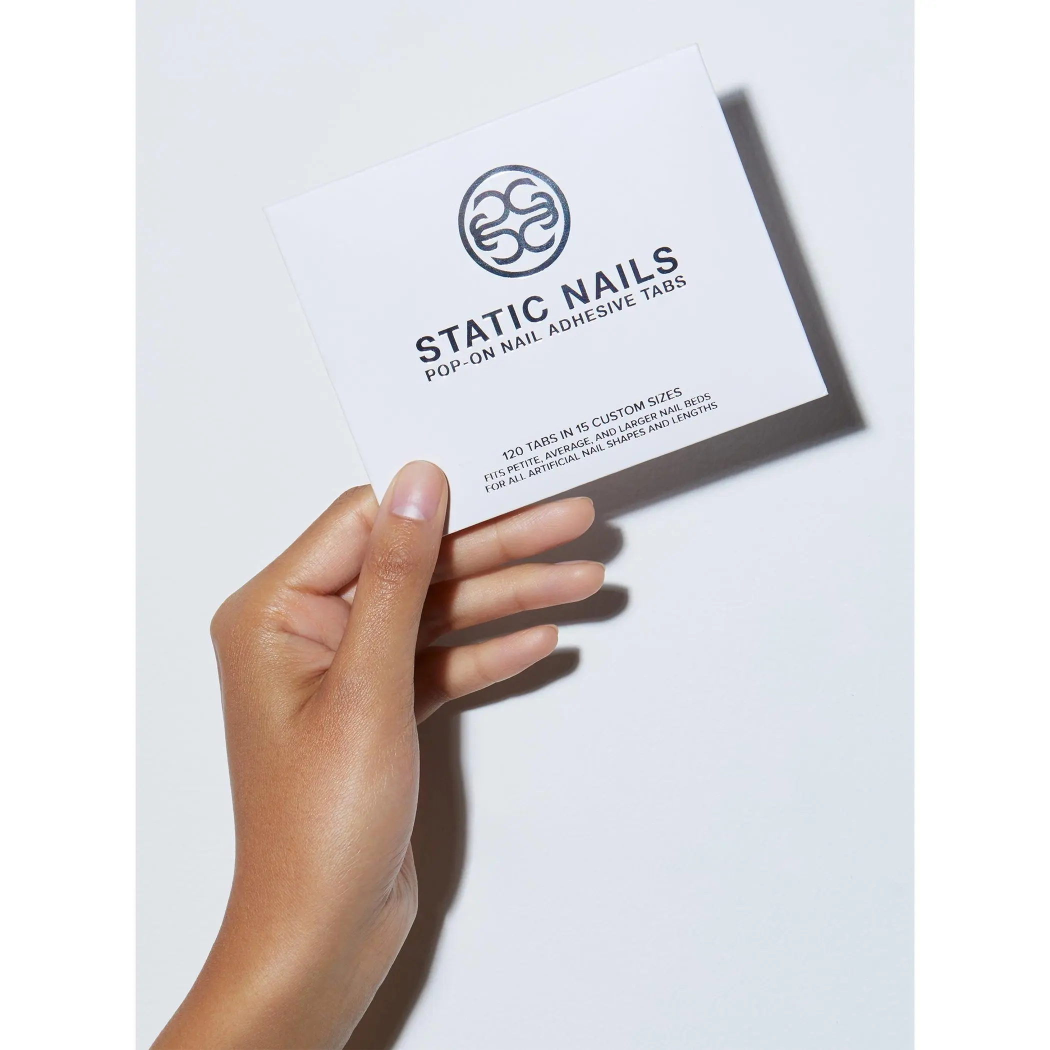 Non-Damaging Nail Adhesive Tabs