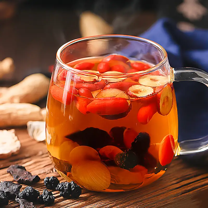 Kidney Tea Formula Ginseng Eight Treasure Tea, Ginseng Eight Treasures Tea, Organic Kidney Cleanse Tea, Traditional Healthy Kidney Cleansing Tea for M